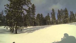 preview picture of video 'Black Widows 2014 sled trip GOPR0055'