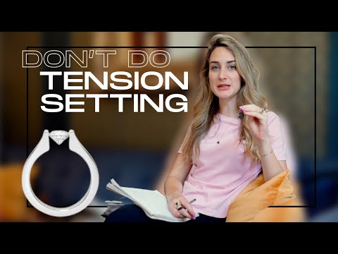 ⚠️ Tension Set Engagement Rings: Pros, Cons & What To Know