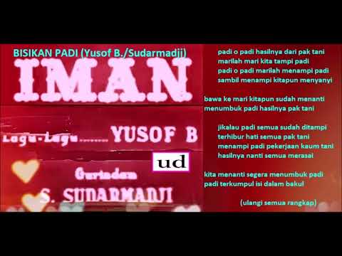 Momo, Jasni & Korus - Bisikan Padi (Yusof B/S. Sudarmadji) - OST Filem "Iman" - 1954
