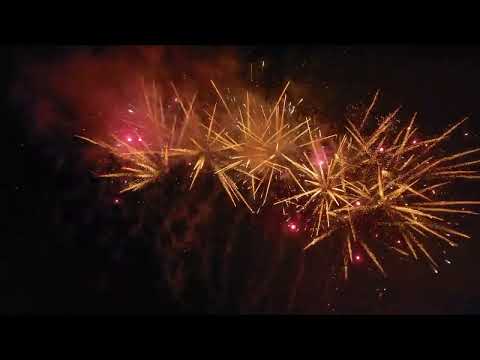 Chili 🌶 fireworks 1.4G PRO Sample Cake CLA14003 GOLD TI- PALM +RED STROBE +GOLD CRACKLING