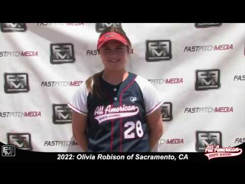 2022 Olivia Robison Committed Idaho State Catcher and Third Base Softball Skills Video