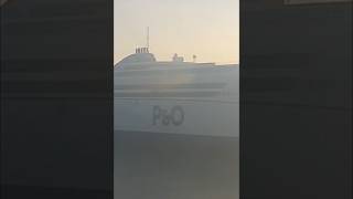 M/S Pride of Hull leaving Rotterdam #pandoferries #rotterdam #ferries