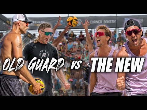 INSANE BEACH VOLLEYBALL MATCH | Ta.Crabb/Sander vs Dalhausser/Patterson AVP Hermosa Beach 2022