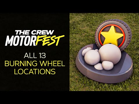 The Crew Motorfest - All 13 Burning Wheel Locations ("Burning Rubber" Challenge)