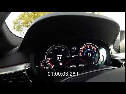 2018 BMW 530e iPerformance 0-100 km/u