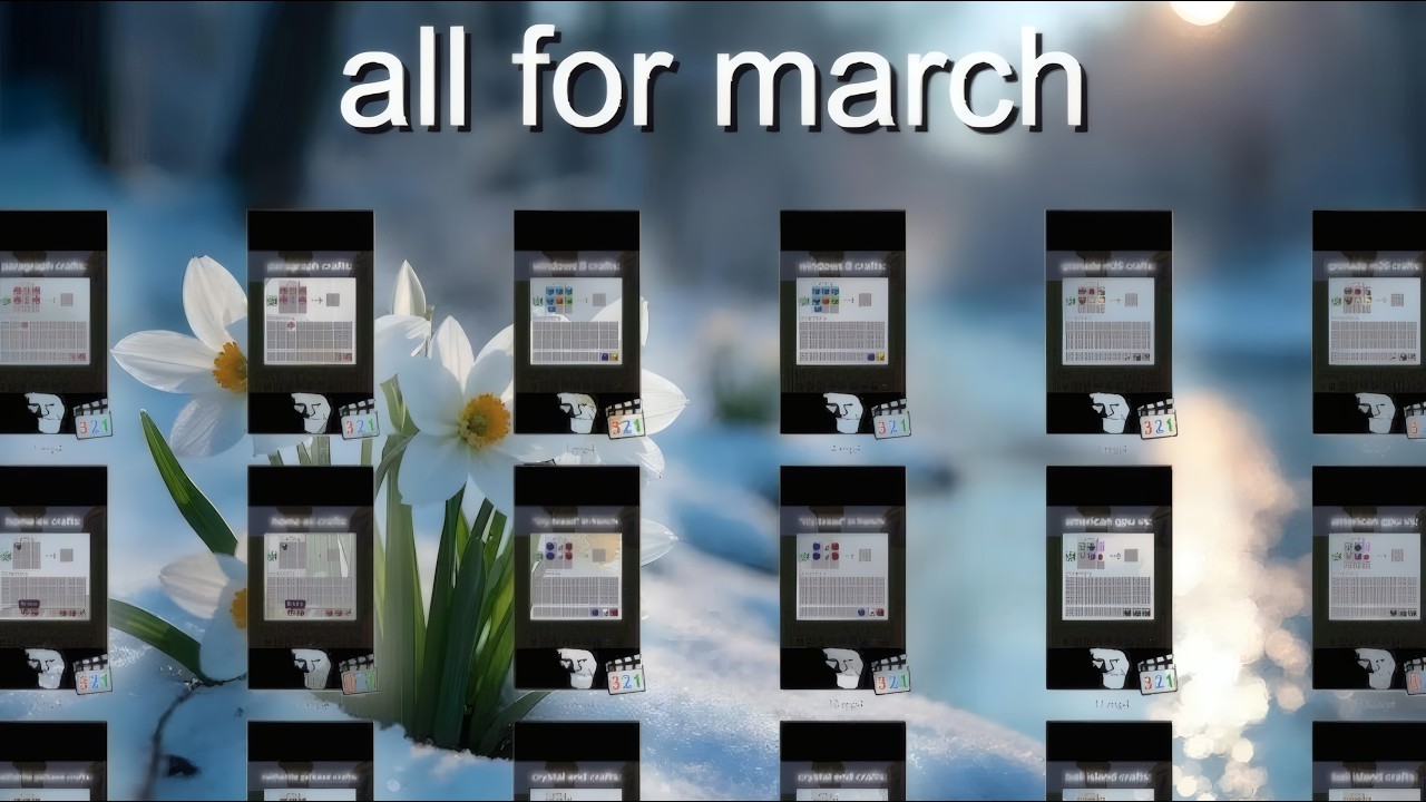 All Krafts for the march! (My column ☠)