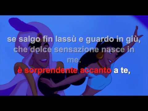 Aladin - Il mondo è mio - karaoke con testo