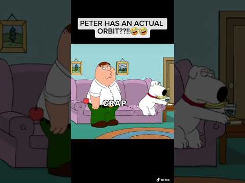 Peter has an orbit 😂😂