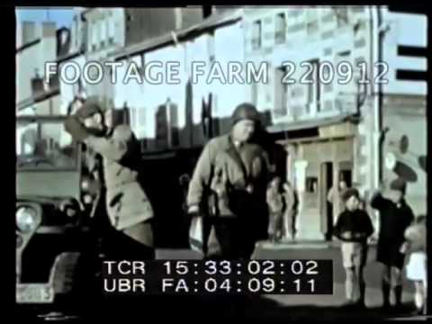 1944 US Troops From France to Germany 220912-05 | Footage Farm