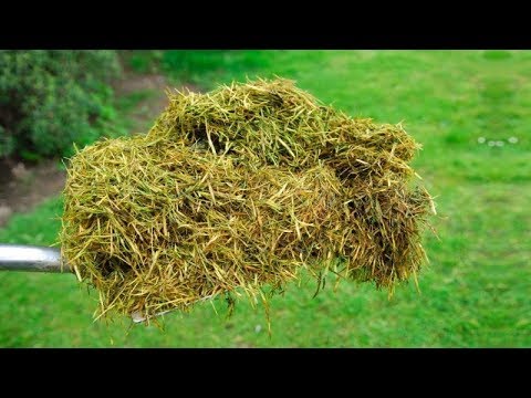 これを見たら、もう刈り草は捨てられなくなります