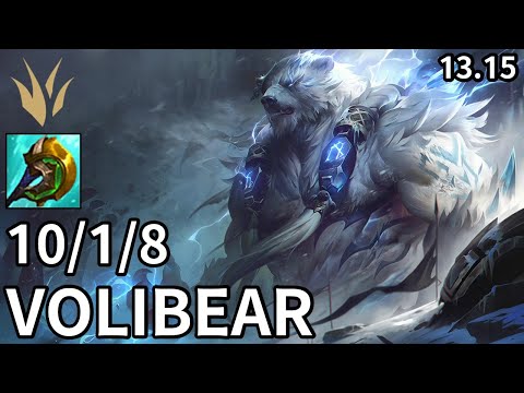 Volibear Jungle vs Rek'Sai - EUW Master | Patch 13.15
