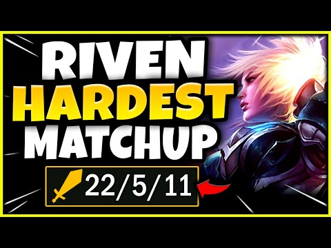 RIVEN'S HARDEST MATCHUP RETURNS! AGAIN... (HOW TO BEAT) - S12 Riven TOP Gameplay Guide