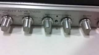 Video thumbnail for CROWN クラウン STRAIGHT LINE TWO SL-2 プリアンプ AMCRON アムクロン 9074 by mottainaiyaTV
