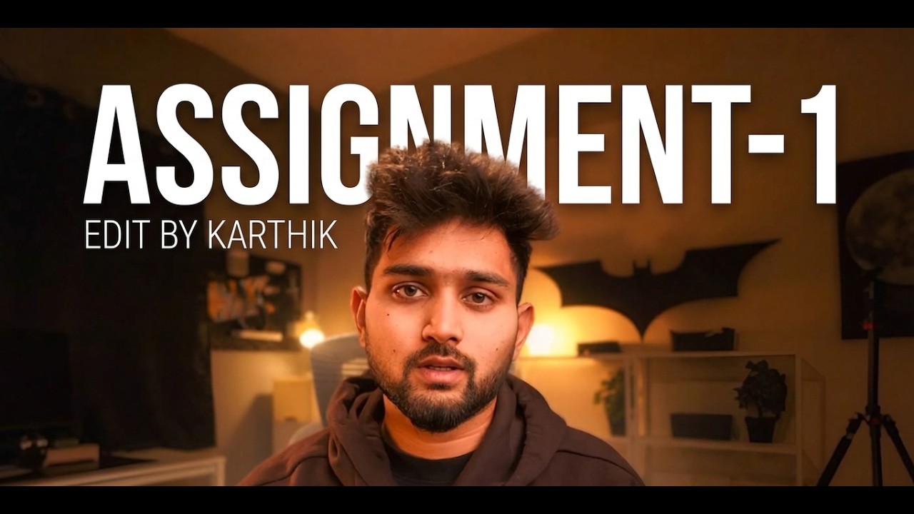 ASSIGNMENT-1 BY KARTHIK