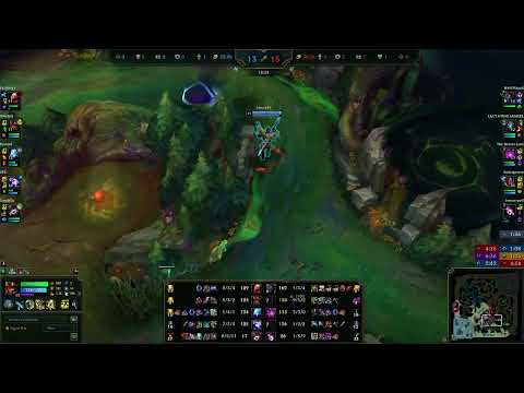 Jarvan IV assist vs Morgana
