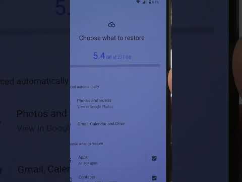 Sony Xperia 1 V Restore from Google One Backup