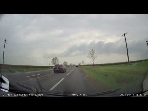 DN2/E85, Whistler GT-468GXi, radar poliție rutieră în mișcare, interceptare și oprire, 2023/04/17.