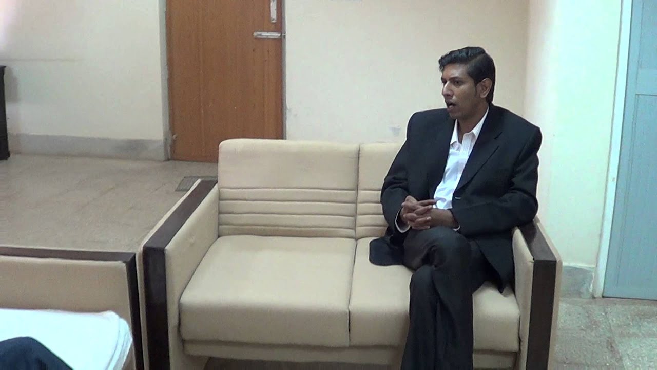 Dr Ashley Braganza of Brunnel Business school interviewing Ajeesh Venugopalan - April 2014