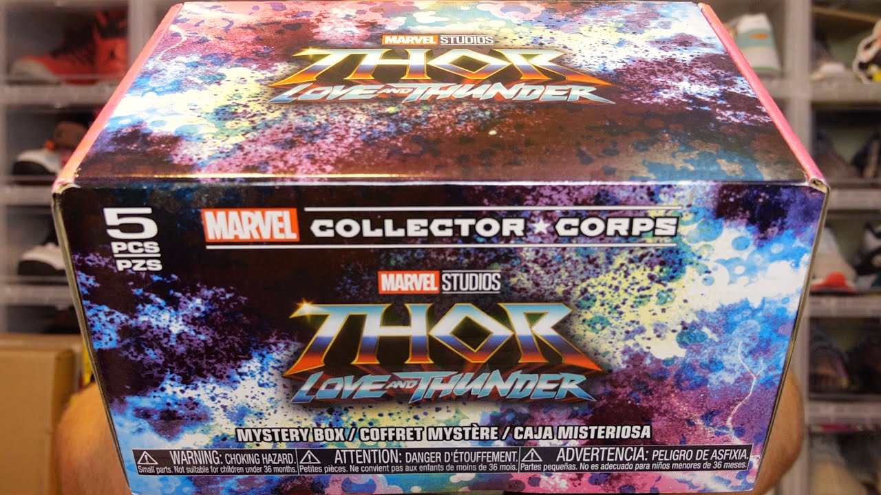 Watch video Cracking open the THOR LOVE & THUNDER Funko Pop Mystery Box Now Cracking open the THOR LOVE & THUNDER Funko Pop Mystery Box