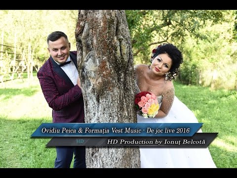 Ovidiu Peica & Formația Vest Music - De joc live 1 - Nunta Raluca si Daniel Full HD 2016