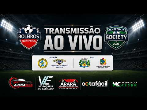 CAMPEONATO SOCIETY 2026 - DÉCIMO SEGUNDO DIA -  COSTA RICA -MS