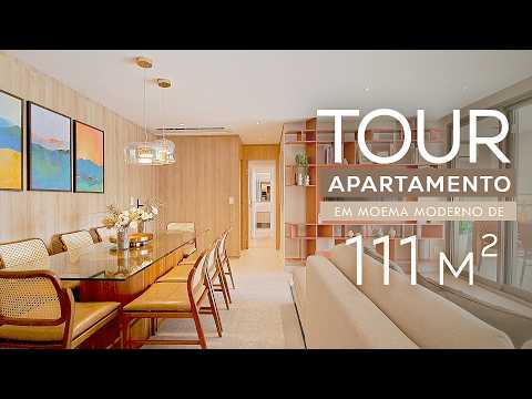 111m² Modern Luxury Apartment Tour in Nhambí, Moema