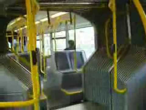 GNE M-B Citaro Bendy Demo onboard arriving at Gateshead Interchange