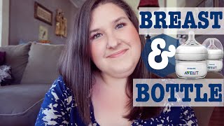 BREASTFEEDING TIPS | TIPS ON COMBINING BREASTFEEDING AND BOTTLE FEEDING | BOTTLES FOR BREASTFED BABY
