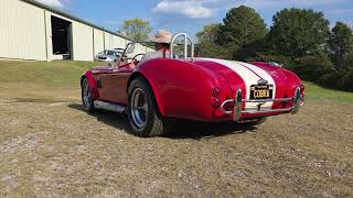Shelby 427 Cobra Replica Walk Around and Drive By