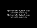 Ingrid Michaelson - Be Ok Lyrics 