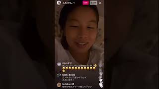 明日はRIZIN見にいくよ⭐︎浅倉カンナインスタライブ！