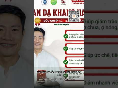 An Dạ Khang Nam Y bởi Tiến sĩ Trần Hoàng Hải giúp giảm cơn đau dạ dày, ợ chua, ợ nóng