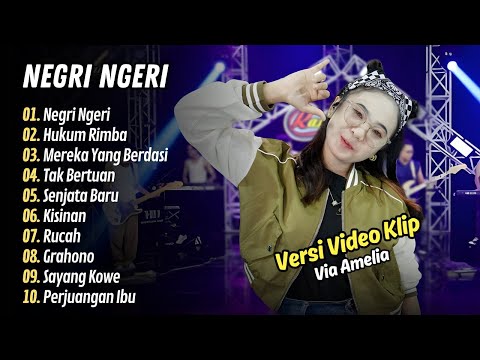 NEGRI NGERI - HUKUM RIMBA - TAK BERTUAN "Via Amelia" || LAGU DANGDUT TERBARU