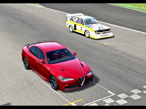 Alfa Romeo Giulia Quadrifoglio vs Audi Sport Quattro S1