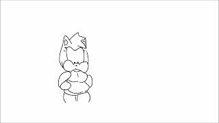 Short Amy weight gain animation (Reupload)