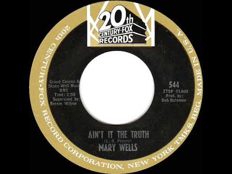 1964 HITS ARCHIVE: Ain’t It The Truth - Mary Wells