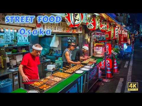 Osaka 🎌 | Street Food tour 🚶🏻‍➡️| Best Japanese Cuisine 🍙🍜🍝
