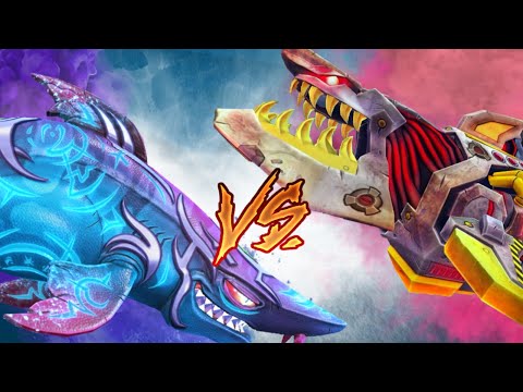 Dark Magic Shark VS Robo Shark | Hungry Shark World | HD