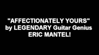 ERIC MANTEL BACKING TRACKS - &quot;AFFECTIONATELY YOURS&quot;