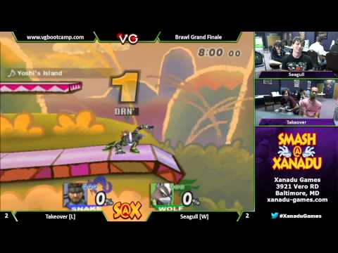 S@X Weekly  -Takeover (Snake) Vs  Seagull (Metaknight Bowser Wolf) GF