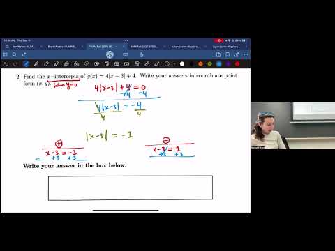 Quiz 4 Review--Math 195--Lesson 4--Fall Semester