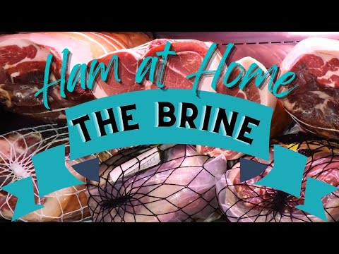 BRINING a Ham
