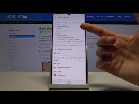 How to Factory Reset SAMSUNG Galaxy Note20 Ultra - Wipe Data / Restore Default Settings