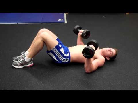 How To: Dumbbell Floor Press