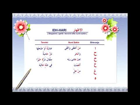 Rregullat e tenvinit dhe nunit sakin IDH HARI (2) Texhvidi HD