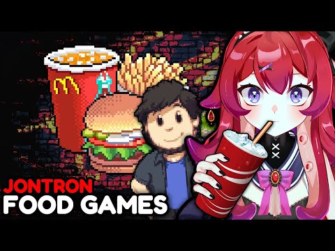 FOOD GAMES ARE UNHINGED... | JonTron Reaction