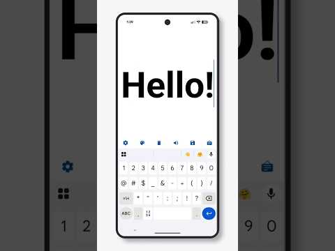 Write & Display Big Text