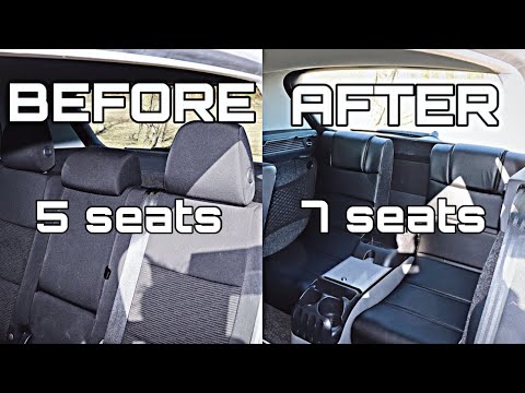 The Easiest Way To Add 3rd Row Seat In Any Small VW SUV | How To Change Any 5 Seats Car Into 7 Seats