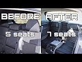 The Easiest Way To Add 3rd Row Seat In Any Small VW SUV | How To Change Any 5 Seats Car Into 7 Seats