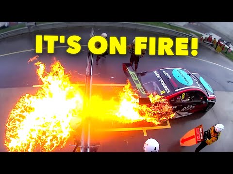 Pit Stops but they get increasingly more chaotic